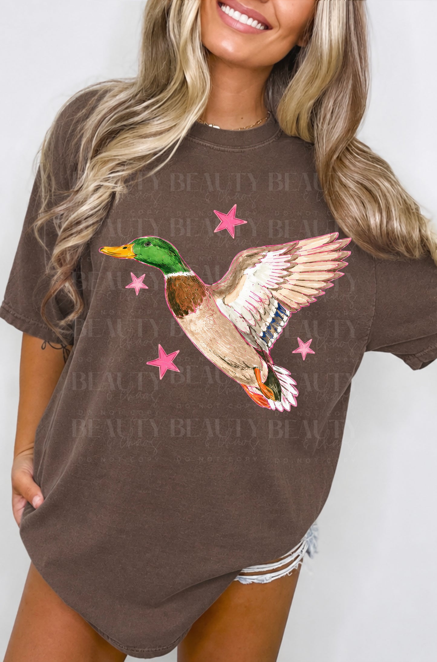 Pink Star Duck