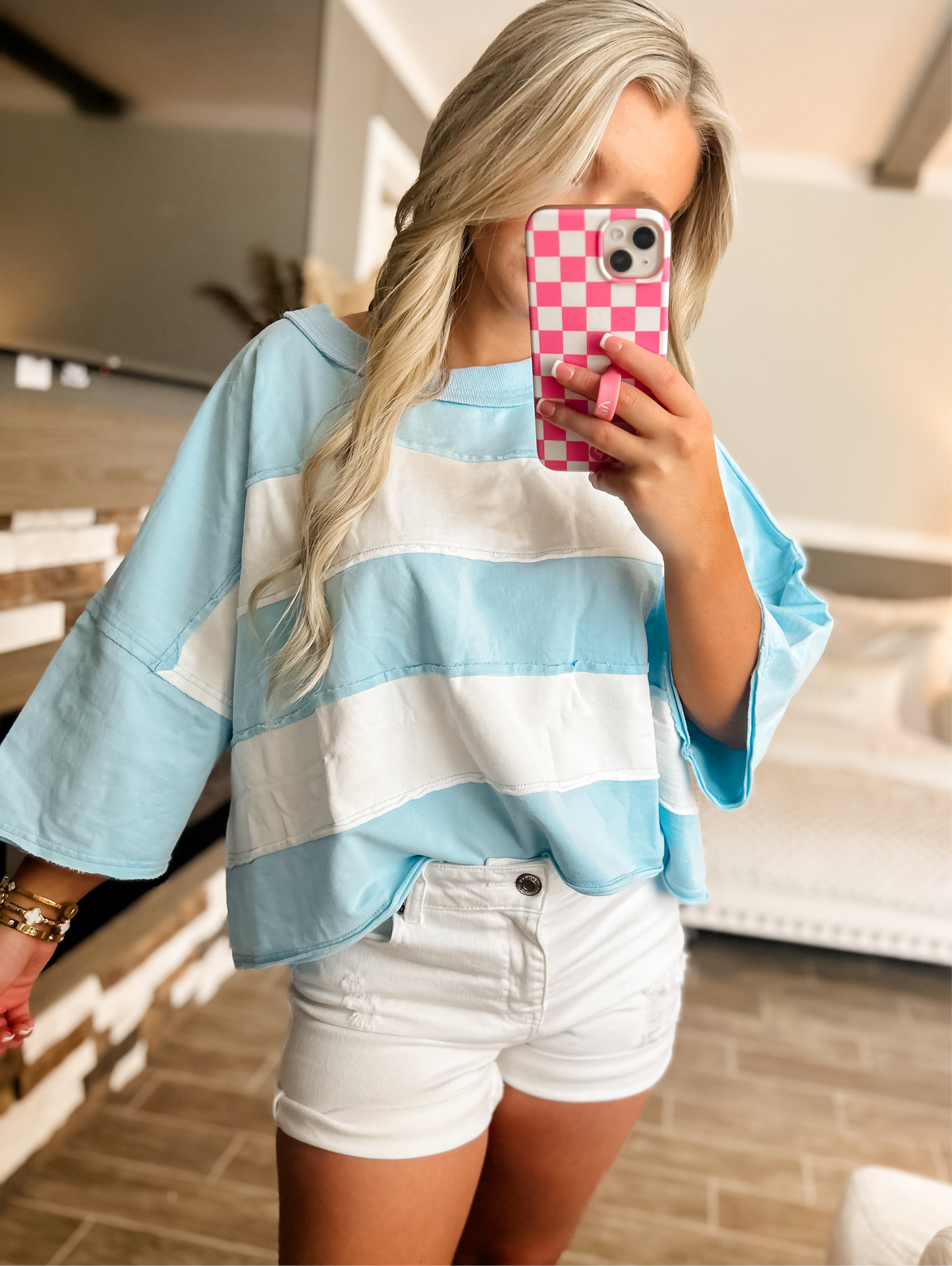 Blue Horizon Top
