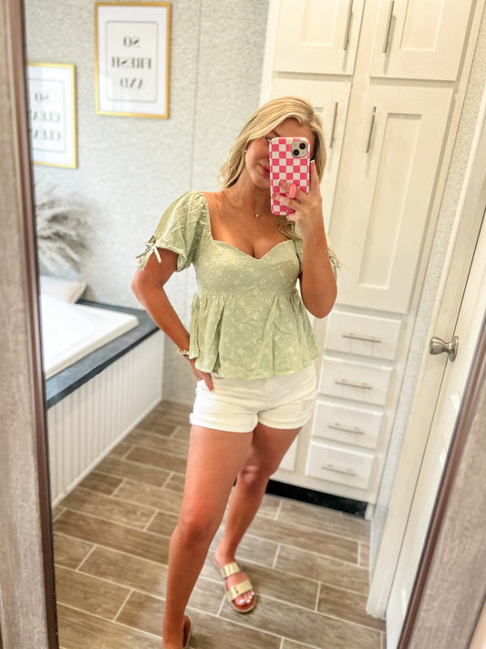 Meadow Breeze Babydoll Top