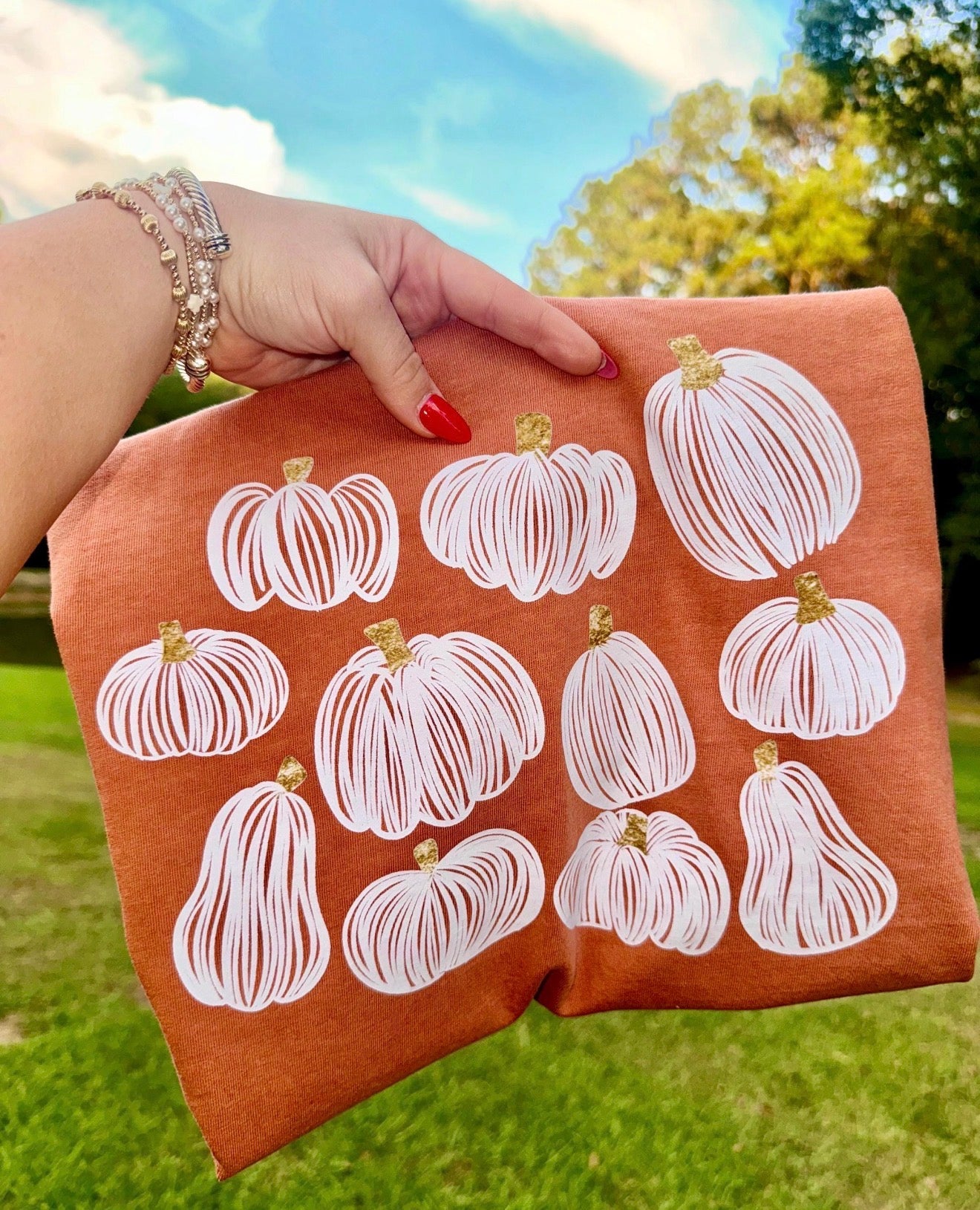 Preppy Pumpkin Collage