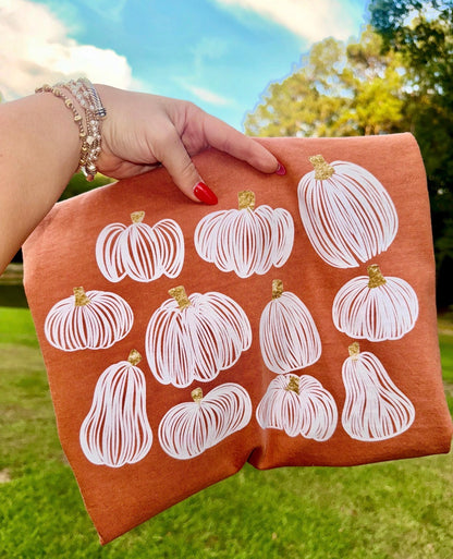 Preppy Pumpkin Collage