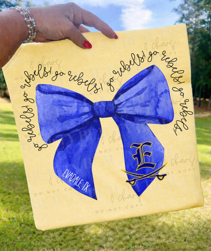 Go Rebels Bow