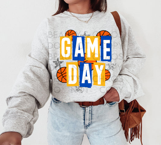 Custom Basketball Game Day Blocks