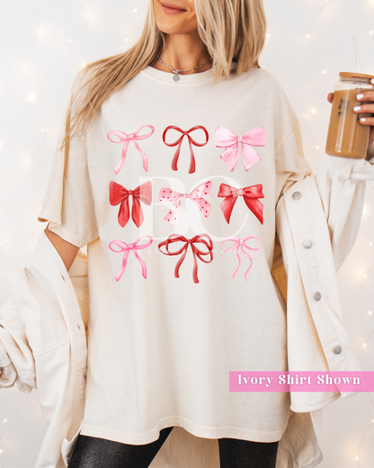 Valentine Coquette Bows Tee