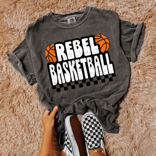 Custom Basketball Checkered