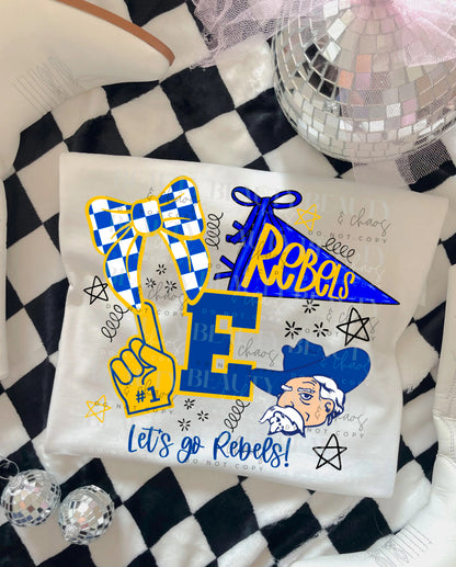 Evadale Rebels Collage
