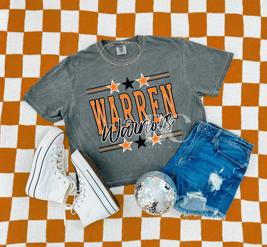 Warren Warriors Stars Tee