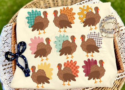 Multi Pattern Turkeys