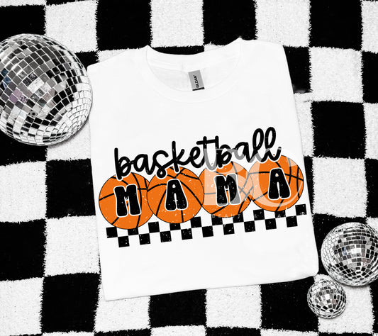 Basketball Mama Checkered