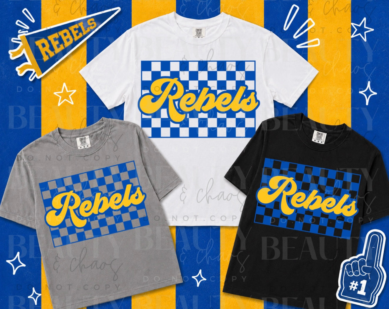 Checkered Rectangle Rebels
