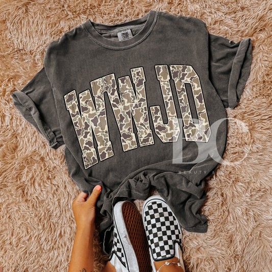 Camo WWJD