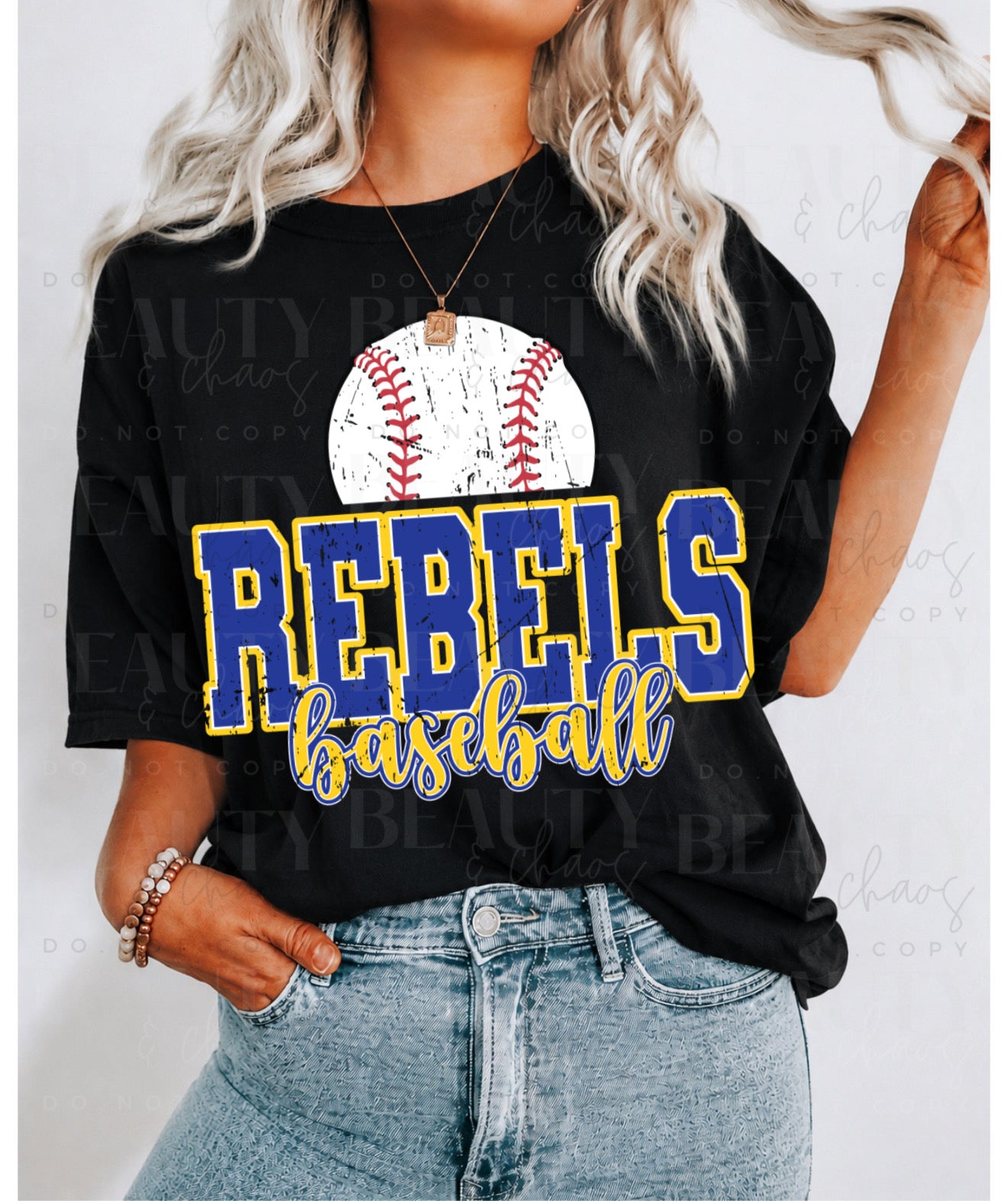 Varsity Distress Rebels Baseball