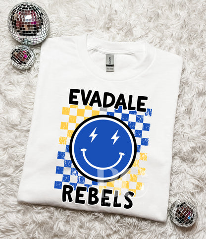 Evadale Rebels Smiley