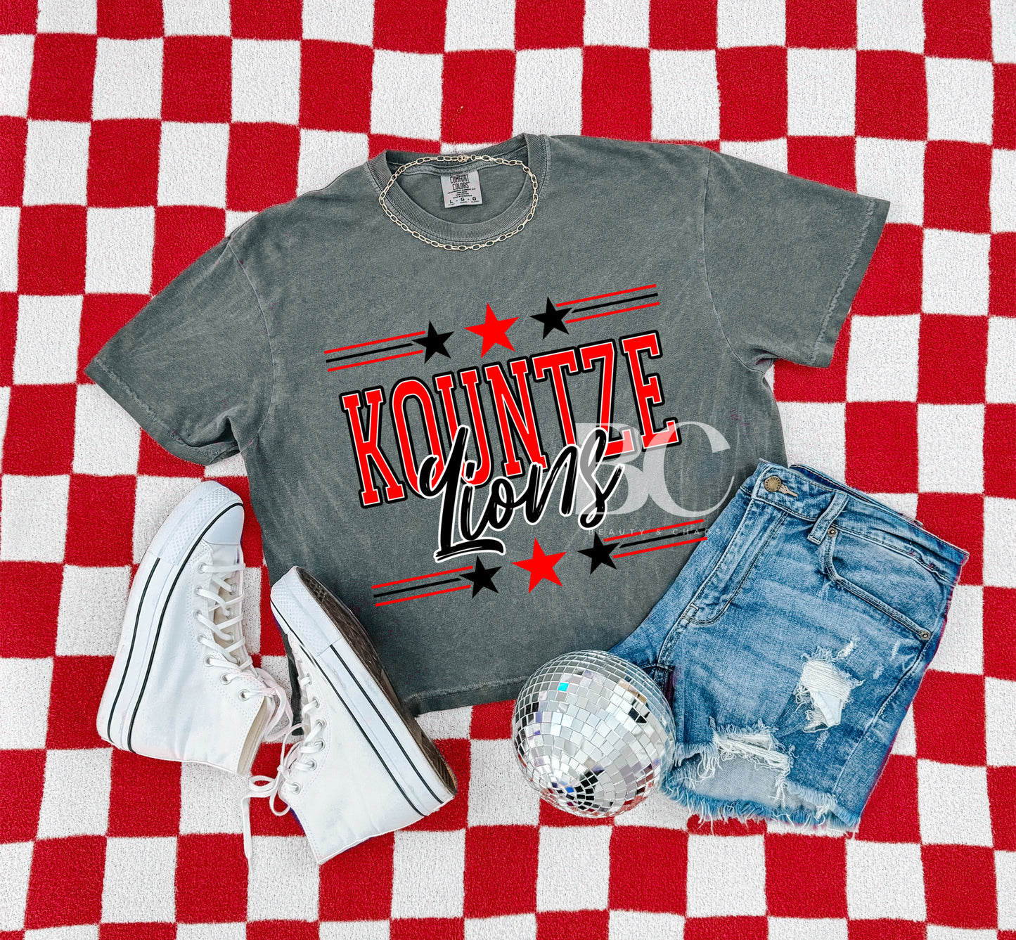 Kountze Lions Star Tee