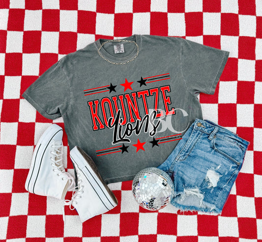 Kountze Lions Star Tee