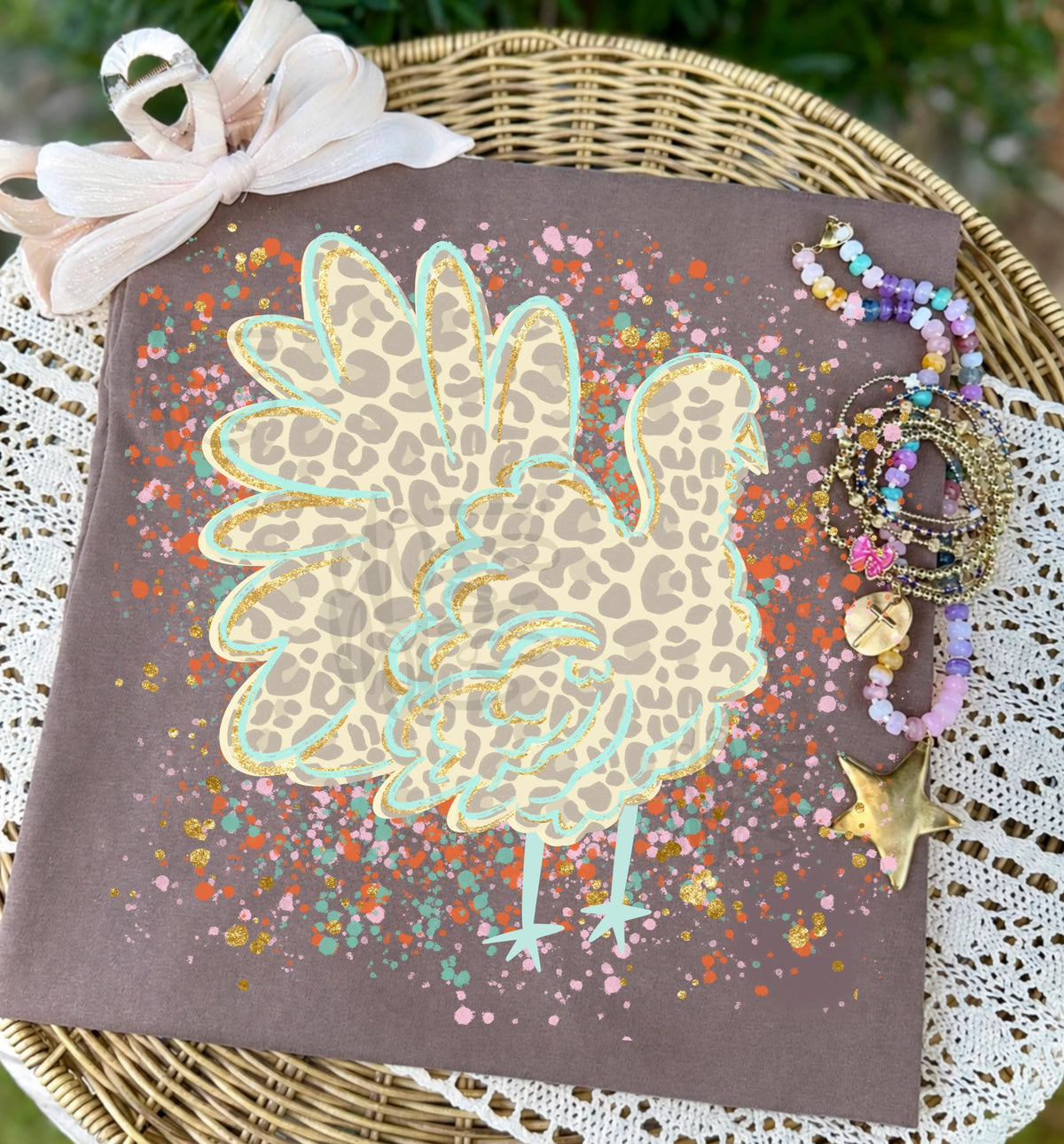 Leopard Splatter Turkey