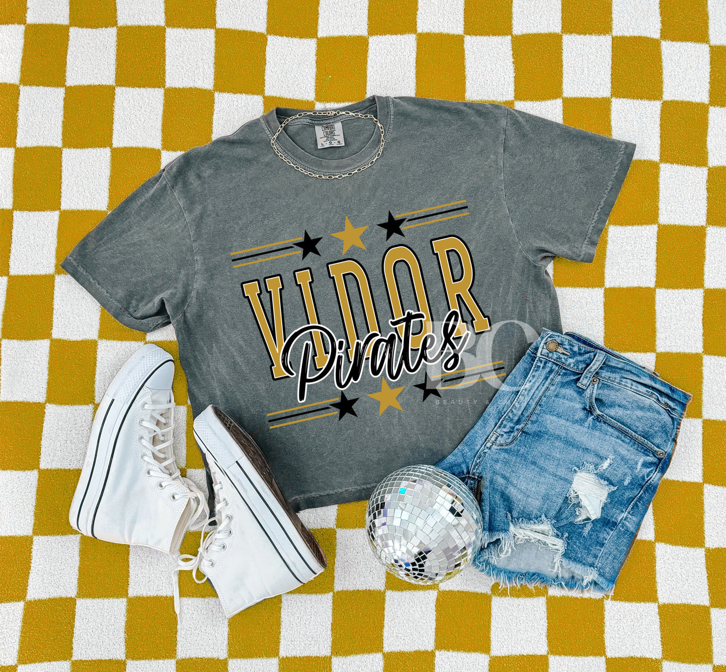Vidor Pirates Stars Tee