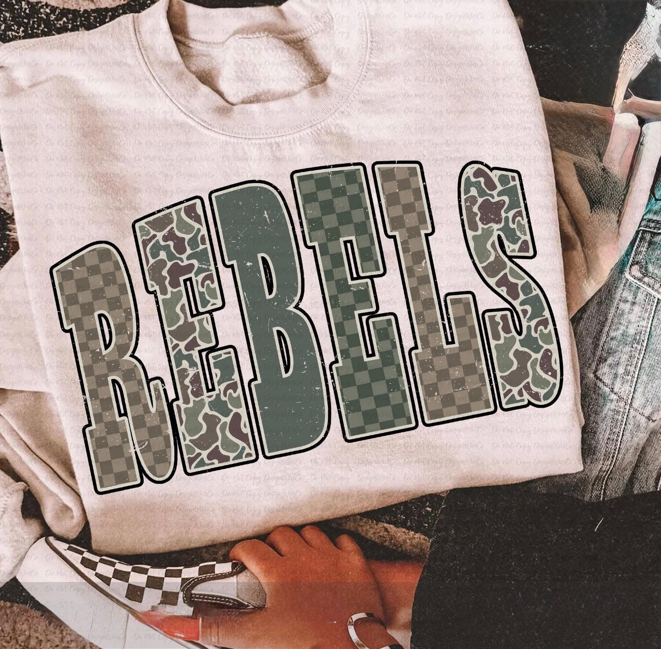 Camo Checkered Rebels