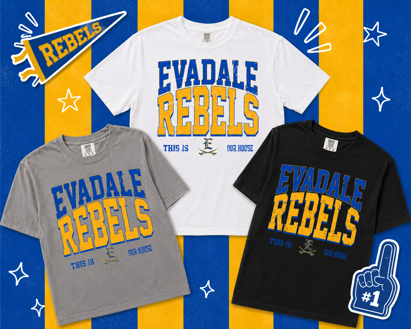 Evadale Rebels Our House