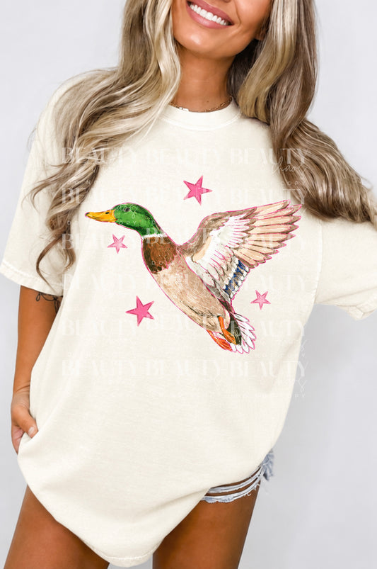 Pink Star Duck
