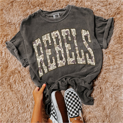 Camo Varsity Rebels