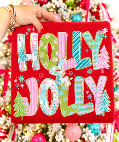 Pattern Holly Jolly