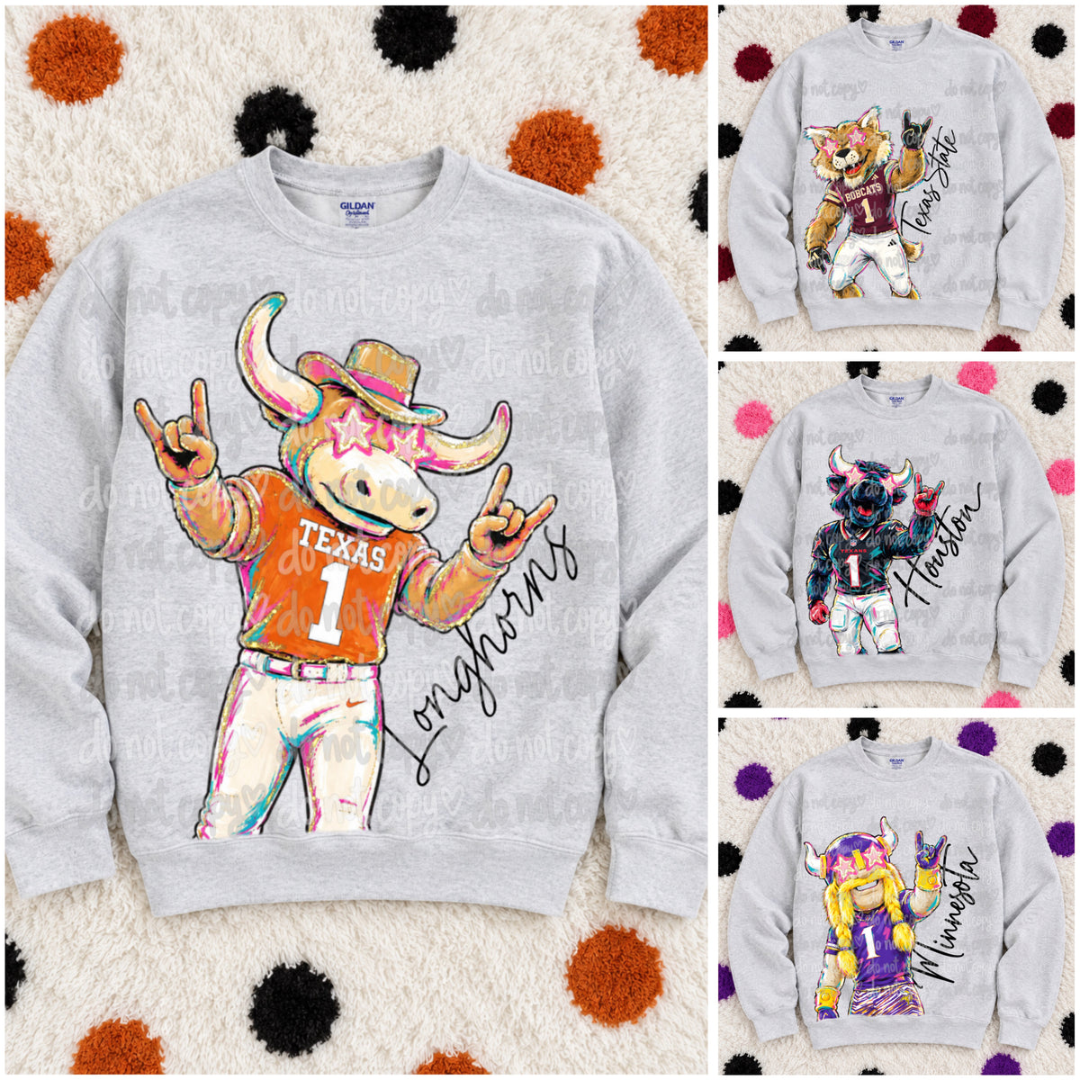 Rock N Roll Cropped Mascot🤘🏻🤩📣