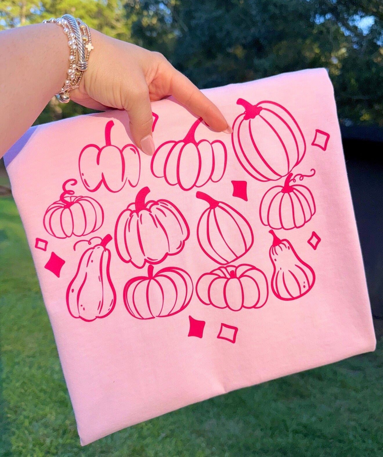 Pink Pumpkin Doodles