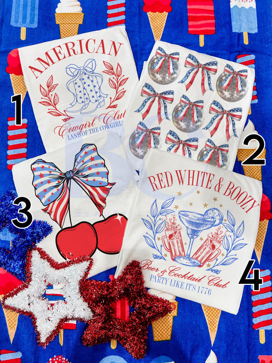 Red White Blue $10 Tees