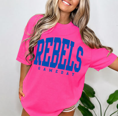 Blue Rebels Game Day (Any Mascot!)