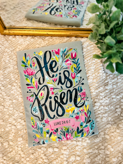 Luke 24:6 He Is Risen Tee