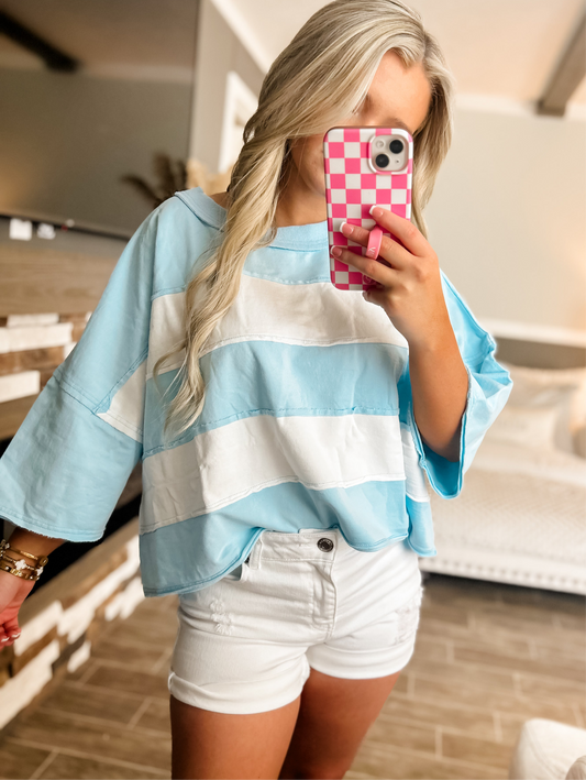 Blue Horizon Top