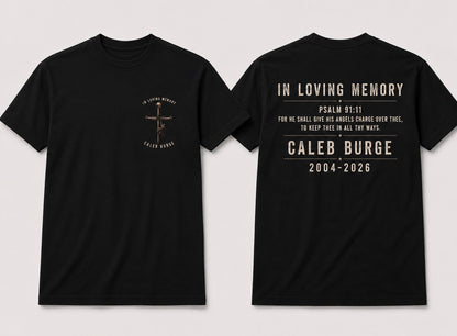 Caleb Burge Fundraiser T-Shirt