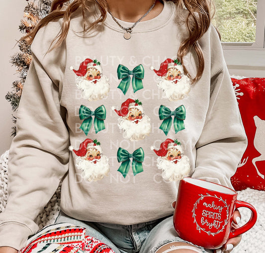 Santa + Bows Tee