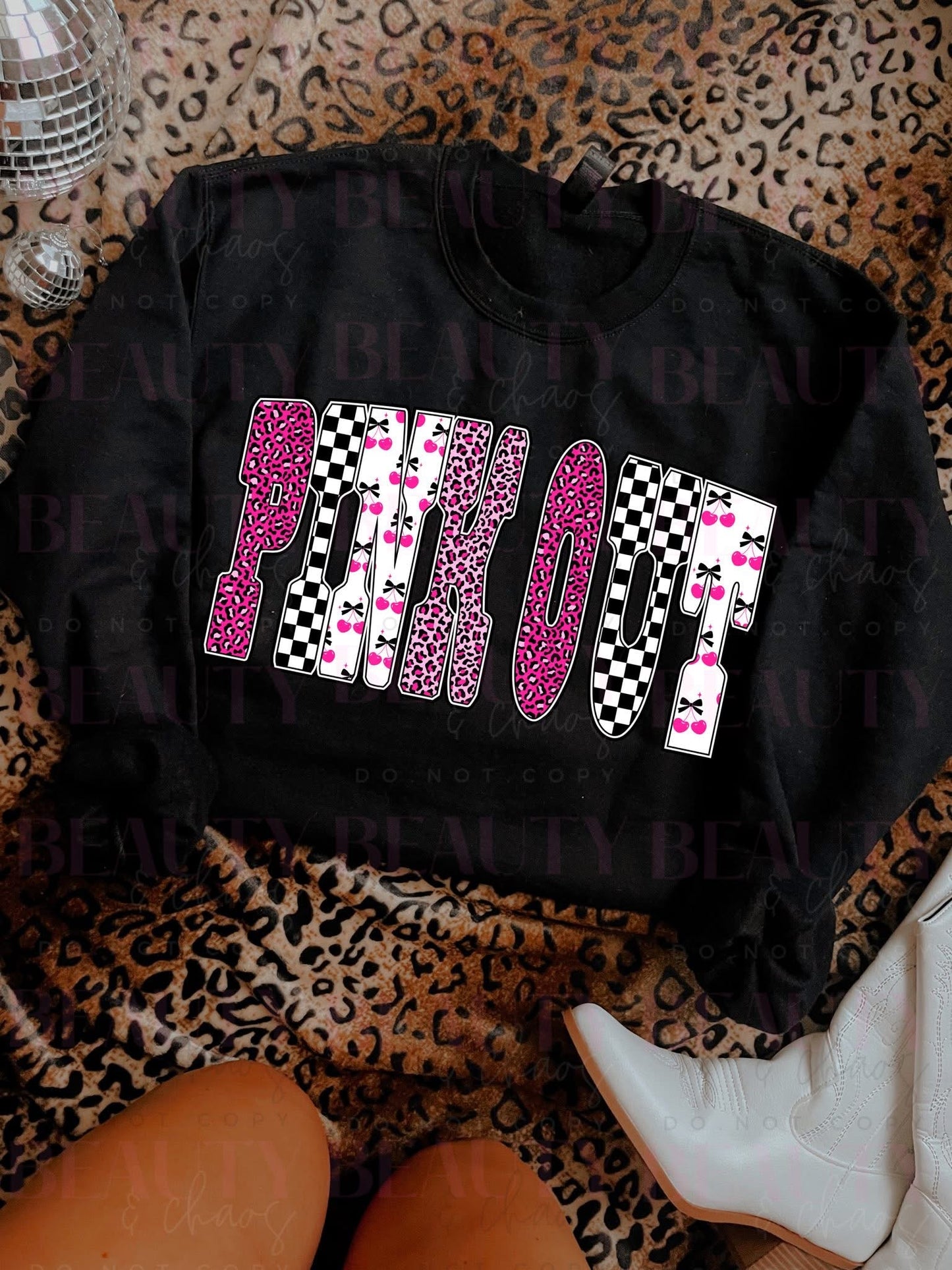 Pink Out Cherries & Checkered