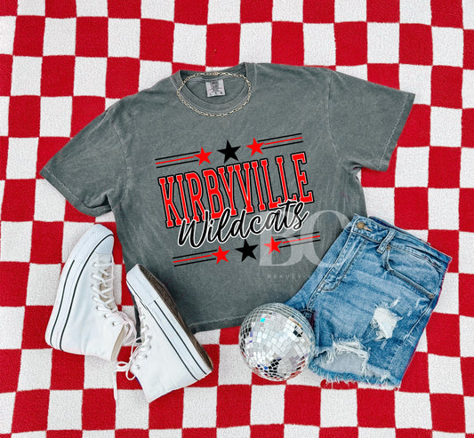 Kirbyville Wildcats Stars Tee