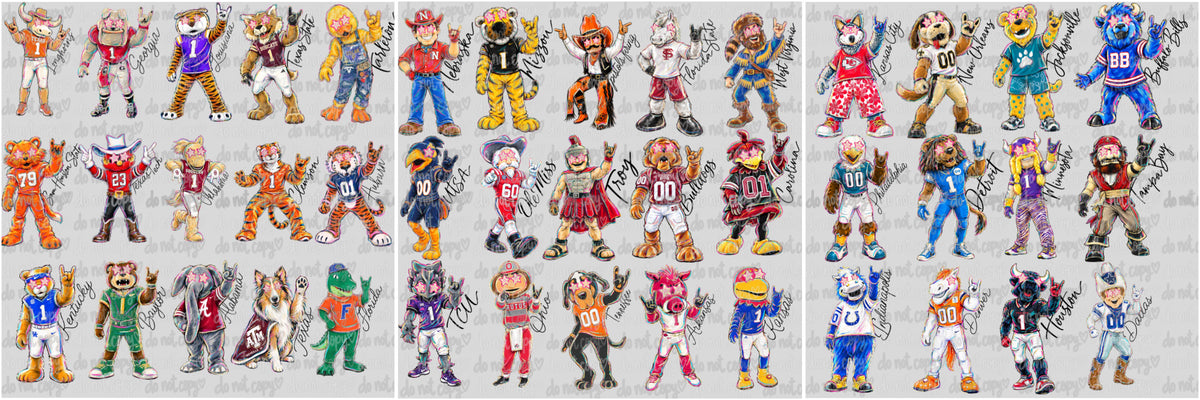 Rock N Roll Cropped Mascot🤘🏻🤩📣