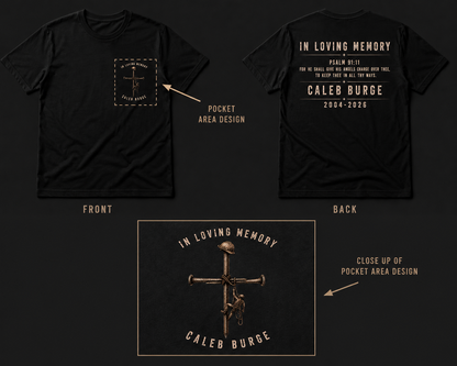 Caleb Burge Fundraiser T-Shirt