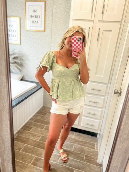 Meadow Breeze Babydoll Top