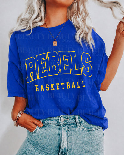 Gold Rebels Basketball