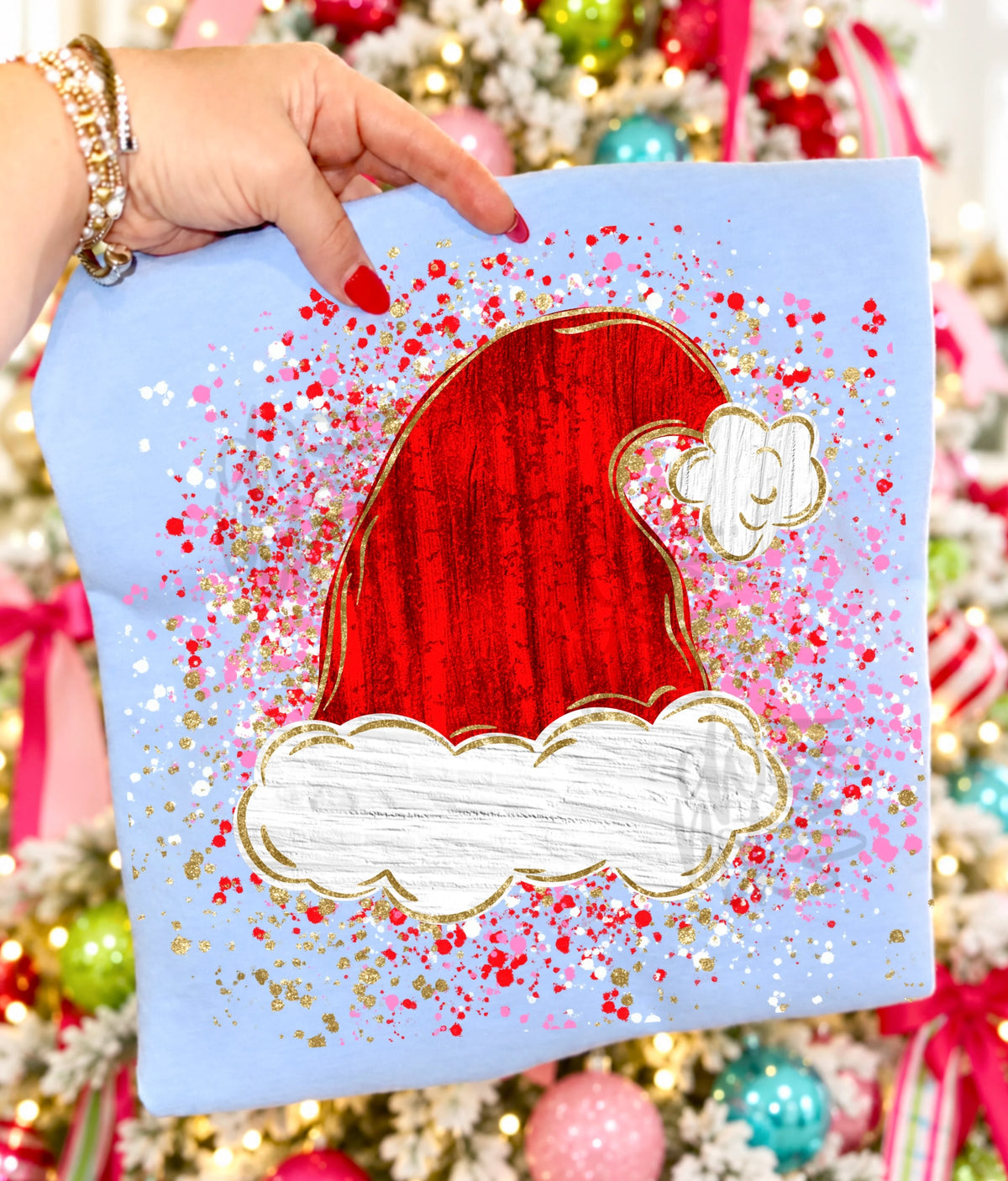 Splatter Santa Hat