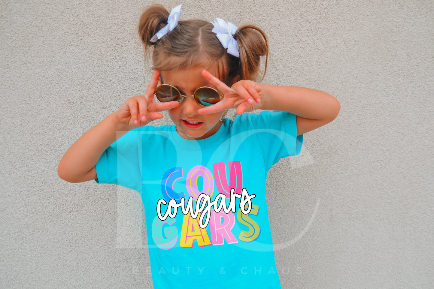 Colorful Mascot Comfort Colors Tee