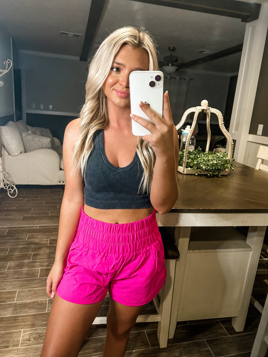 Sunny Days Shorts - Hot Pink