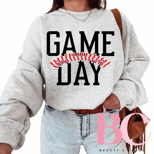 Game Day Laces Tee/Sweatshirt