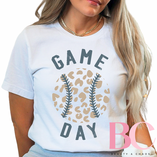 Leopard Game Day Tee/Sweatshirt